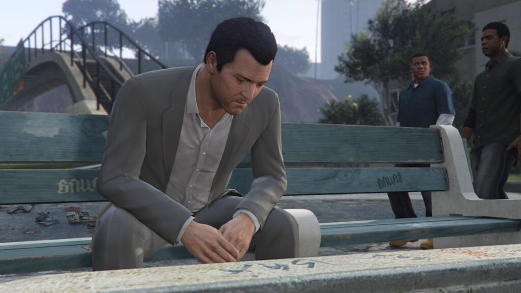 GTA V Michael Still Hangs With Trevor & Franklin