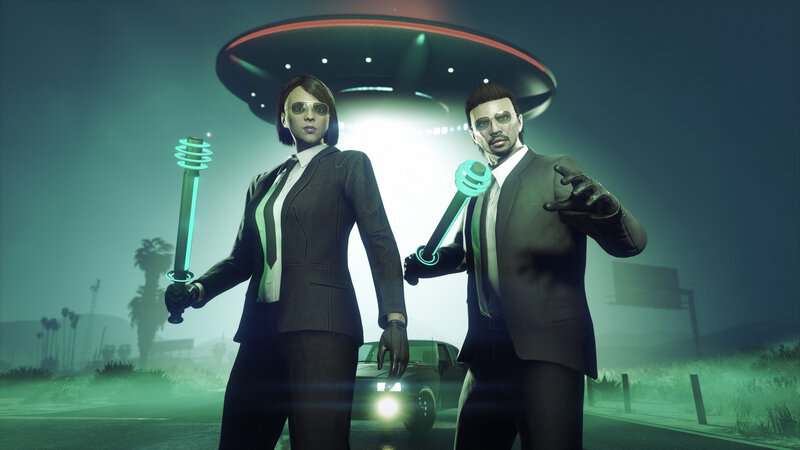 GTA Online Brings The “Out There” Content For Halloween Via UFO Event