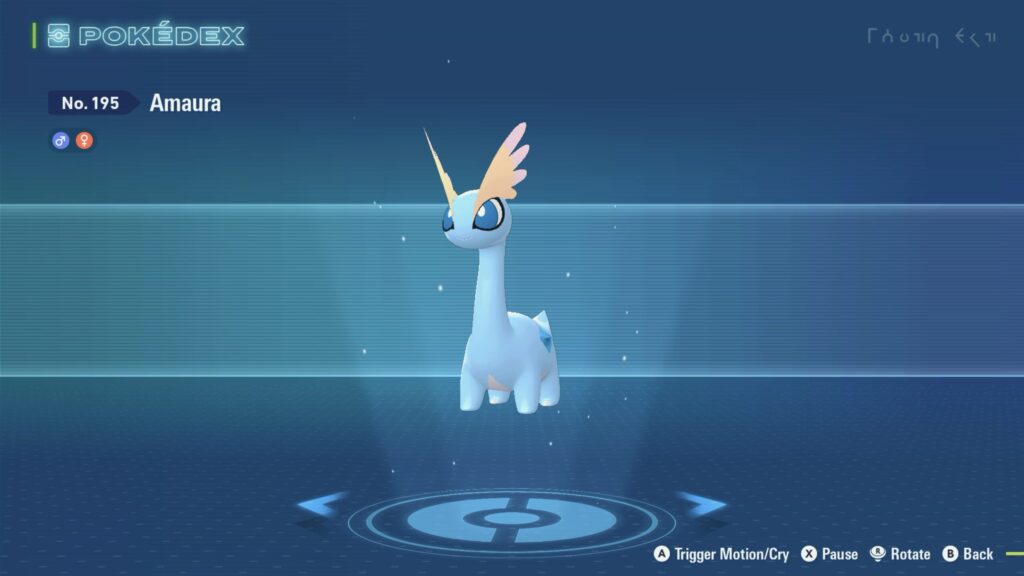 How to evolve Amaura in Pokémon Legends Z-A
