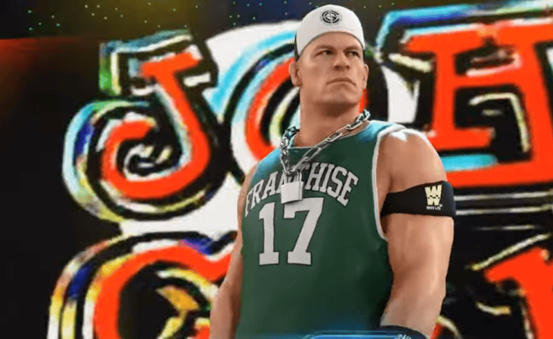 WWE 2K25 John Cena Farewell Tour Edition Gameplay Footage Drops Online