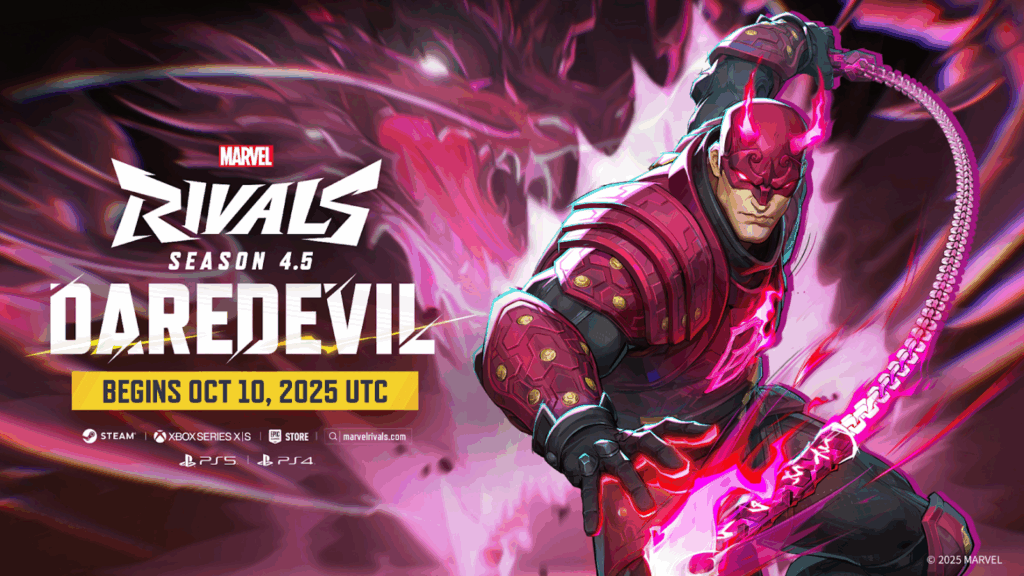 Marvel Rivals Season 4.5 Launches Next Week with Cross-Platform Progression, New Trailer Shows Off Daredevil Gameplay