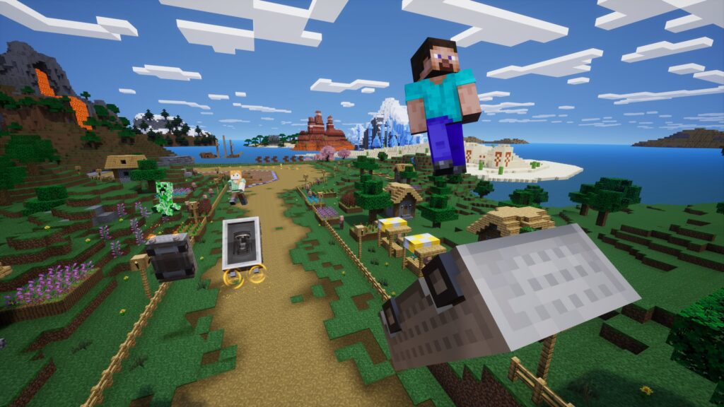 The Minecraft DLC pack is now available for Sonic Racing: CrossWorlds