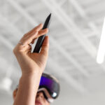 Logitech made an Apple Pencil-like stylus for the Vision Pro