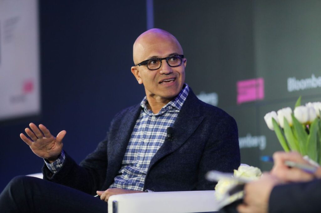 Microsoft CEO Satya Nadella is “looking forward,” to the next Xbox — “We want to do innovative work on the system side, on both console and PC.”