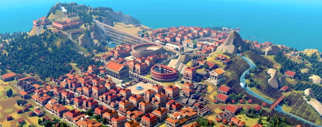 Roman city builder Nova Roma enters early access in January
