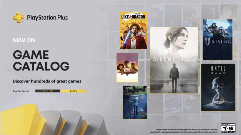 Yakuza Like a Dragon, Silent Hill 2 Remake, and More Coming to PS Plus Extra This Month