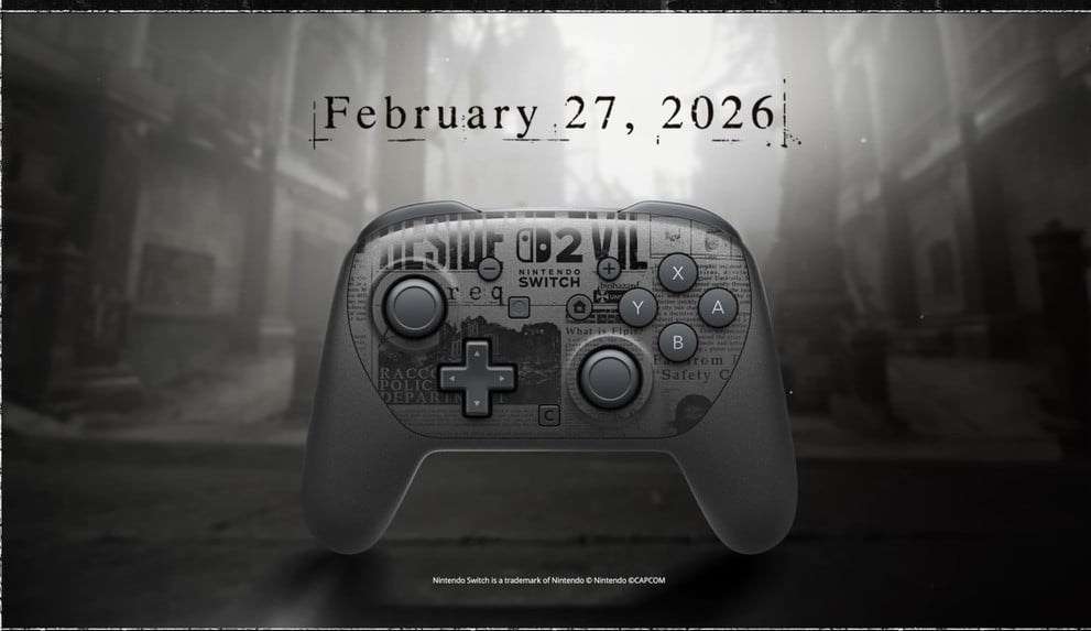 Resident Evil Requiem is getting a Switch 2 Pro Controller, Amiibo, and coming to Fortnite