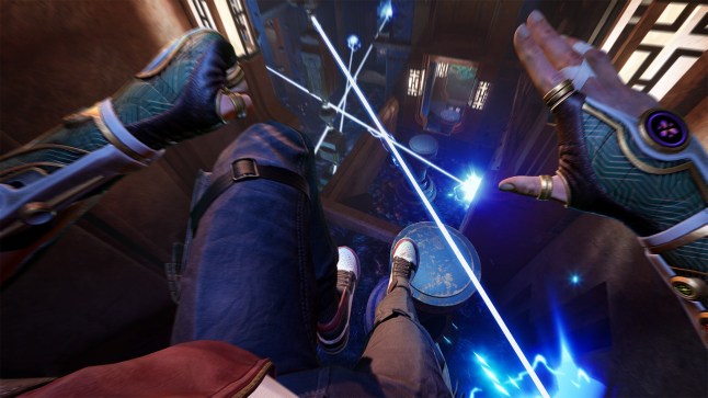 Reach VR review – Mirror’s Edge with a bow and arrow