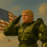 The White House Uses AI To Turn Donald Trump into Master Chief