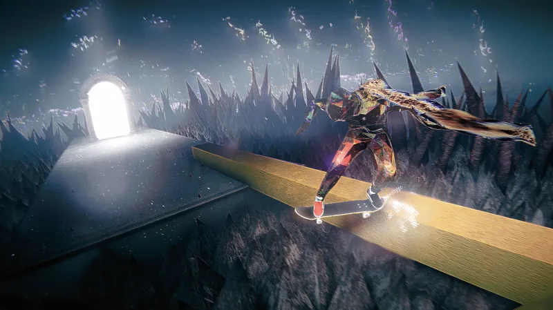 Skate Story, Devolver’s Surreal Skateboard Game, Launches This December