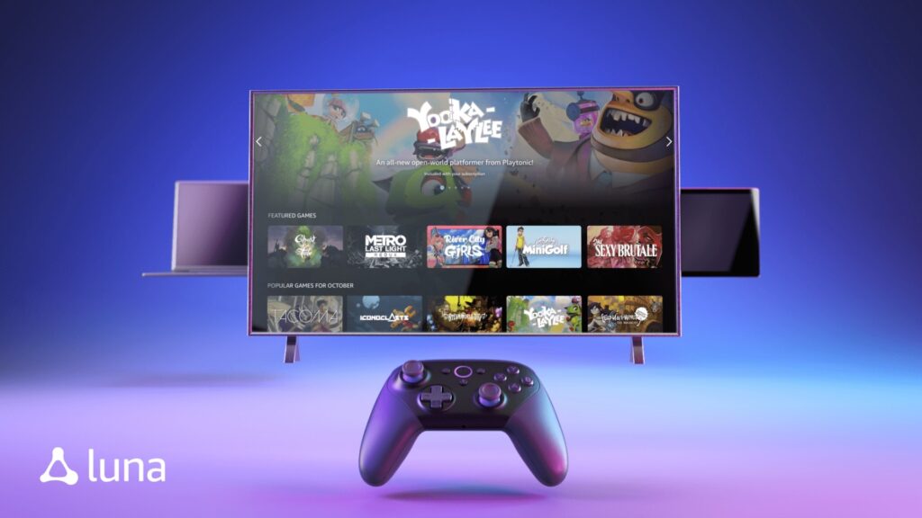 Amazon Luna is changing direction to focus on party games