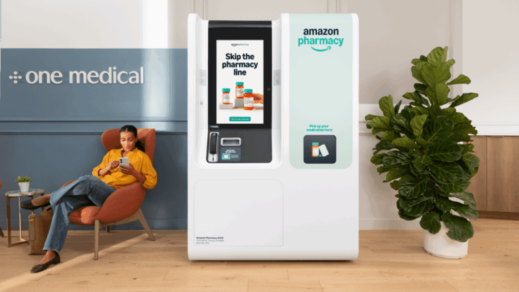 Amazon Pharmacy is launching vending machines for prescription drugs