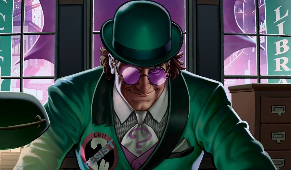 Batman’s new Riddler revealed in Batman: Revolution poster