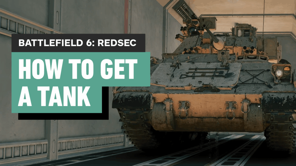 Battlefield 6 REDSEC – How to Get a Tank (How to Get Vehicle Keycards)
