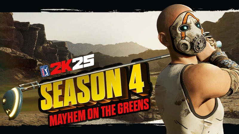 Borderlands 4 is coming to PGA Tour 2K25 this week