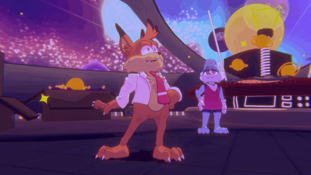 Bubsy 4D Screenshots
