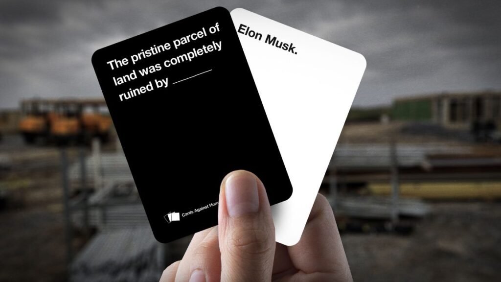 Cards Against Humanity lawsuit forced SpaceX to vacate land on US/Mexico border