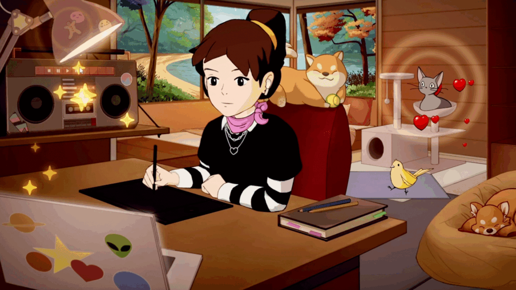 Comfy Girl: Lofi Companion – Official Launch Trailer