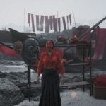 How to call the merchant’s boat at Crimson Dye Beach in Ghost of Yōtei