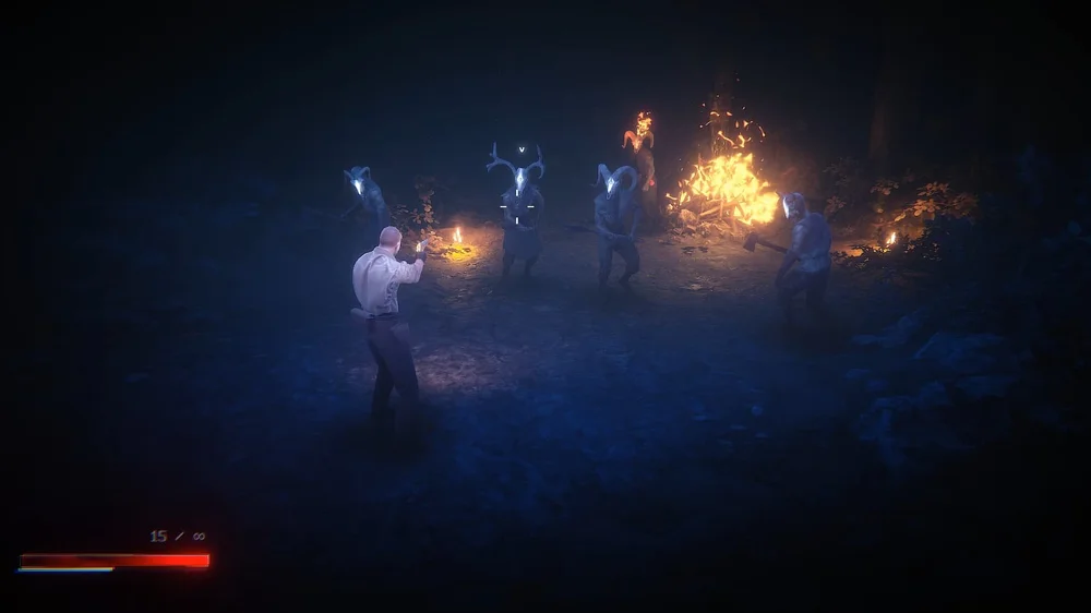 Cult of Blood is an indie game that Delivers Classic Survival Horror Elements