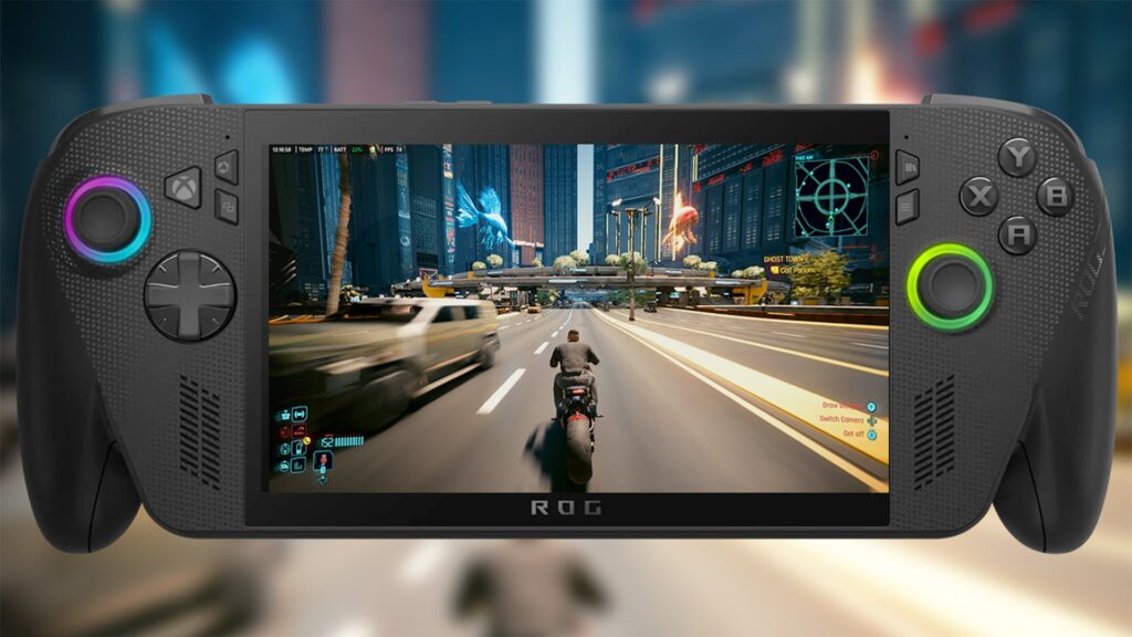 Cyberpunk 2077 On The Xbox Handheld | ASUS ROG Xbox Ally X Gameplay