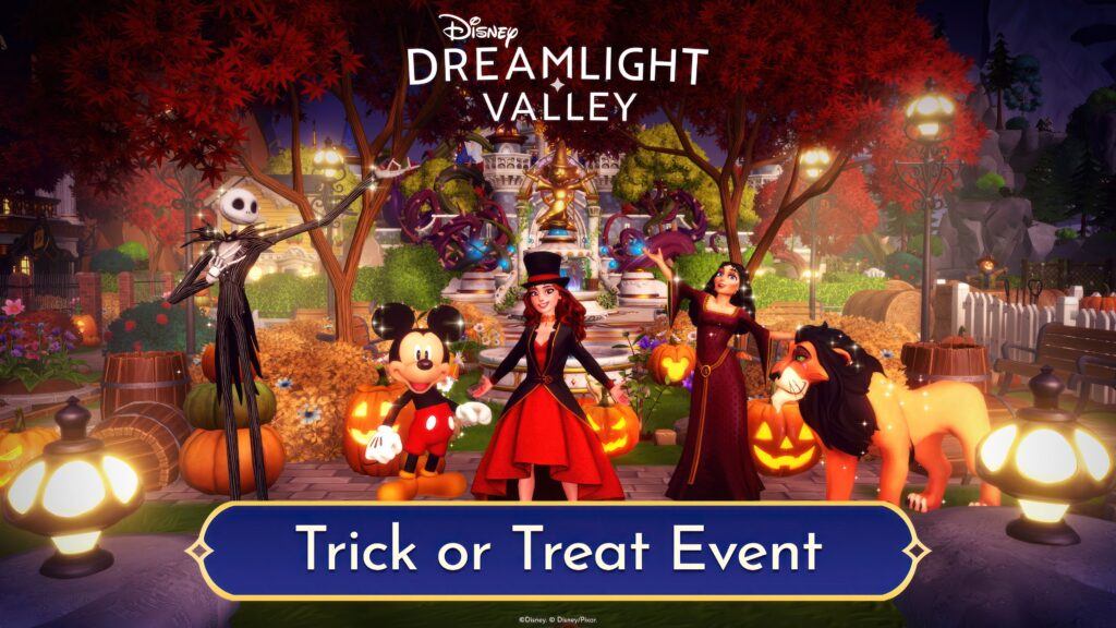 Disney Dreamlight Valley Details Trick or Treat 2025 Event