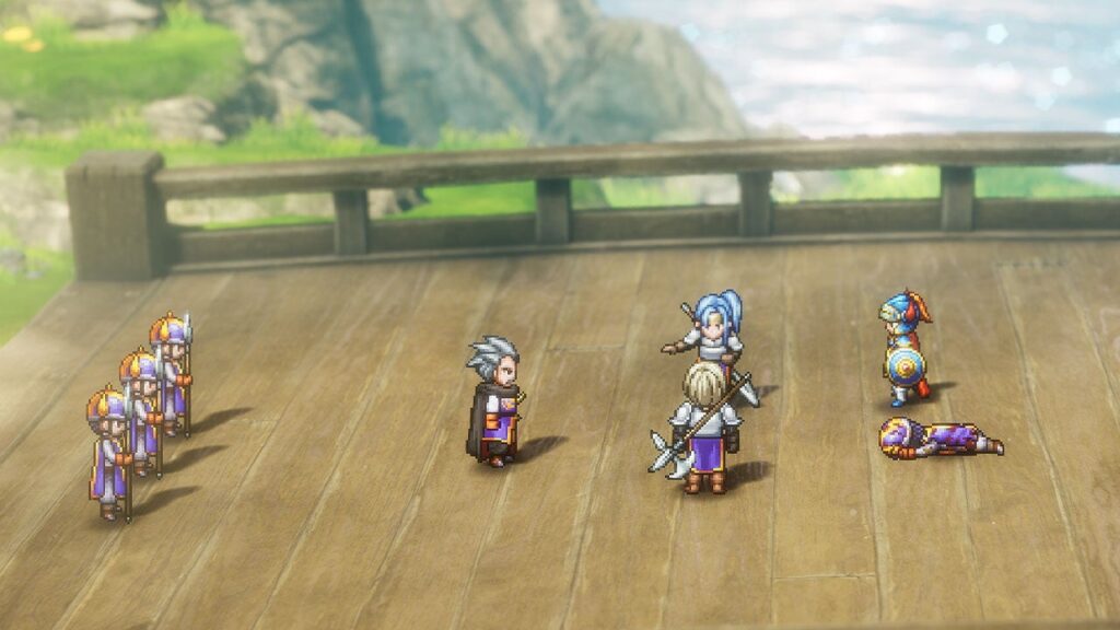 Dragon Quest I & II HD-2D Remake: Rescuing Princess Gweaelin Gameplay Clip