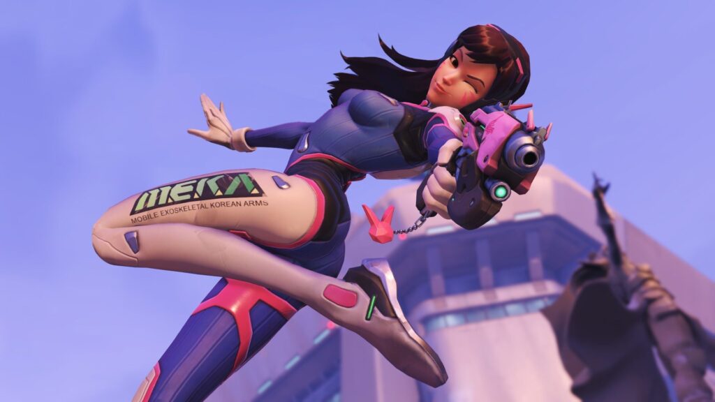 D.Va’s Boosters make her the ultimate flying tank