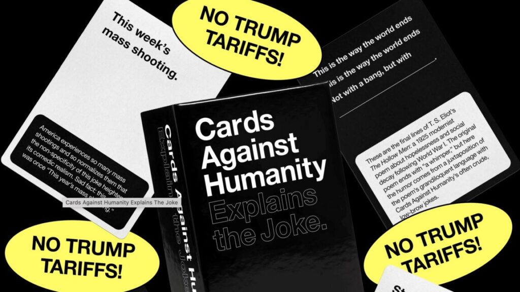Not a game: Cards Against Humanity avoids tariffs by ditching rules, adding explanations
