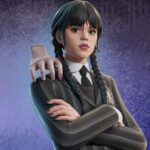 Wednesday Addams x Fortnite Skin Price & Showcase