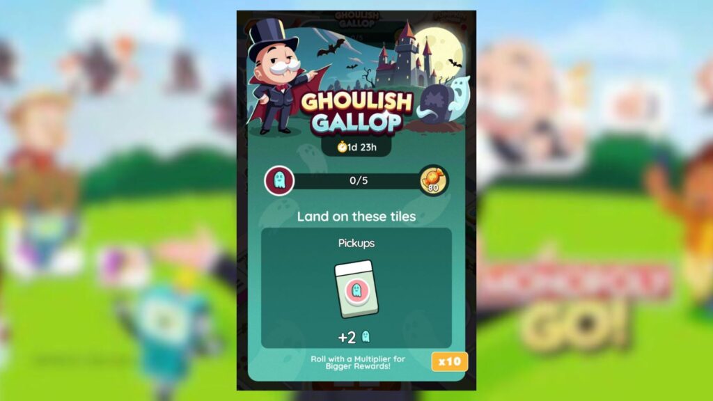 Monopoly GO: Ghoulish Gallop Rewards and Milestones