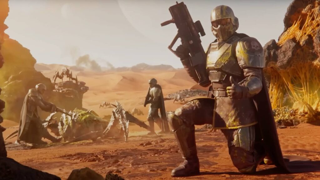 Why does Helldivers 2 have such a bloated install size on PC? Old hard drives, says dev