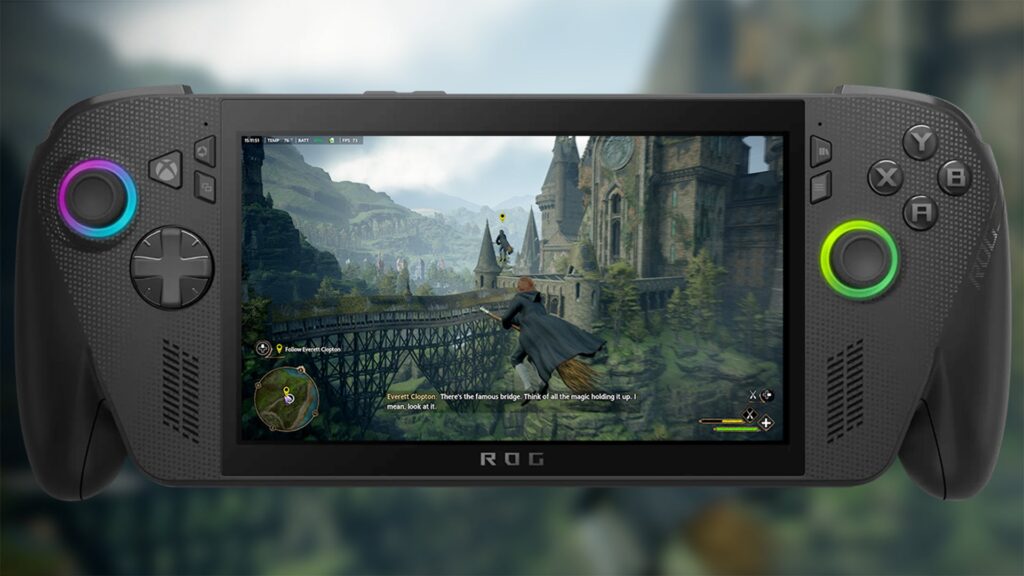 Hogwarts Legacy On The Xbox Handheld | ASUS ROG Xbox Ally X Gameplay