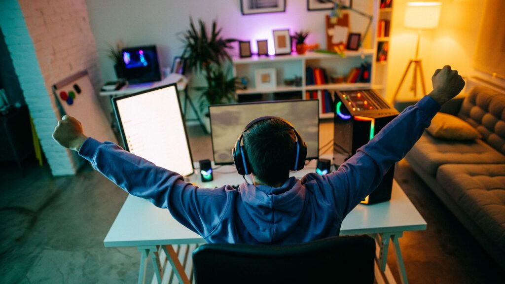 Hooray for the PC: Sales are up by nearly 10% on last year, but predictably things are quite a bit slower in the US