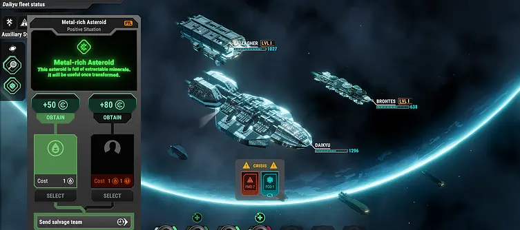 Turn-based tactical roguelite Battlestar Galactica: Scattered Hopes shows off its systems in gameplay trailer