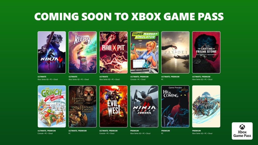 October’s Xbox Game Pass drop is the kind of lineup we dream about