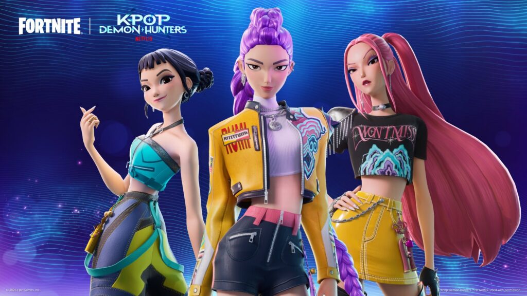 K-Pop Demon Hunters is coming to Fortnite