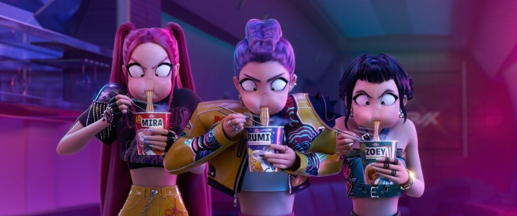 KPop Demon Hunters lets its female characters be silly