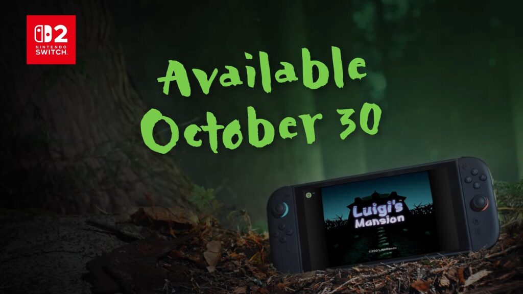 Luigi’s Mansion is coming to Nintendo Switch Online on October 30
