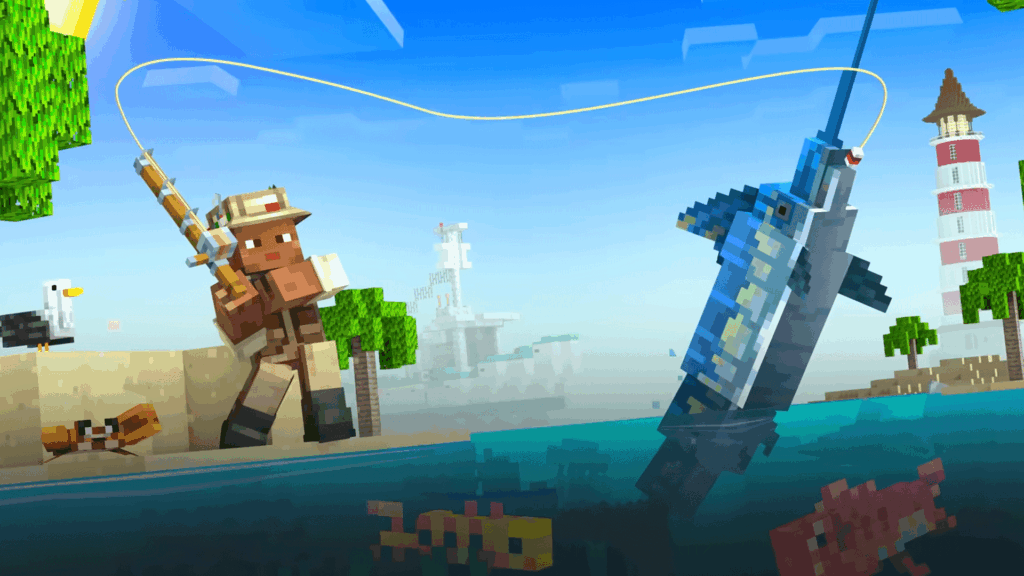 Minecraft – Official Friendly Fishing Add-On Reveal Trailer