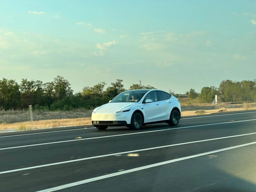 Tesla’s cheaper Model Y finally breaks cover