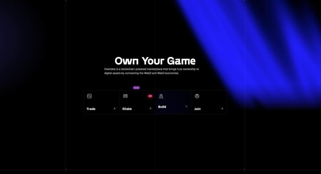 Sui Introduces Overtake, a New Gaming Marketplace