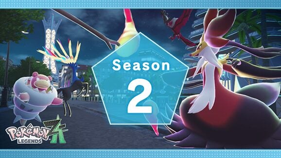 Pokémon Legends Z-A Ranked Battles Season 2 Rewards