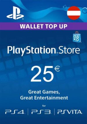 Playstation Network Card (PSN) 25 EUR (Austrian) - Image 2