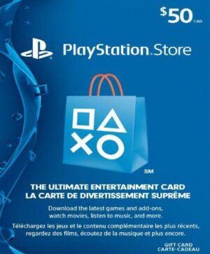 Playstation Network Card (PSN) 50 CAD (Canada) - Image 2