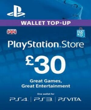 Playstation Network Card (PSN) 30 GBP (UK) - Image 2