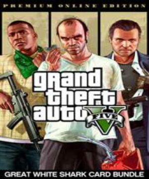 Grand Theft Auto V GTA 5 - Premium Online Edition & Great White Shark Card Bundle - Image 2