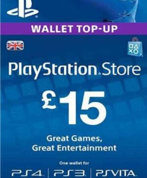 Playstation Network Card (PSN) 15 GBP (UK) - Image 2