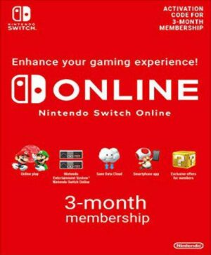 Nintendo Online 3 Month (Gift Card) (EU) - Image 2