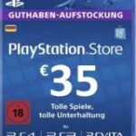Playstation Network Card (PSN) 35 EUR (Germany)
